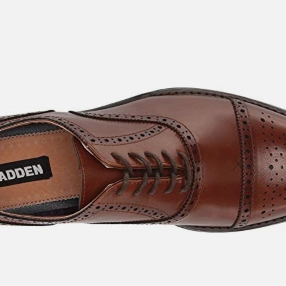 Steve Madden Brown Leather Dress Shoe Size 8.5